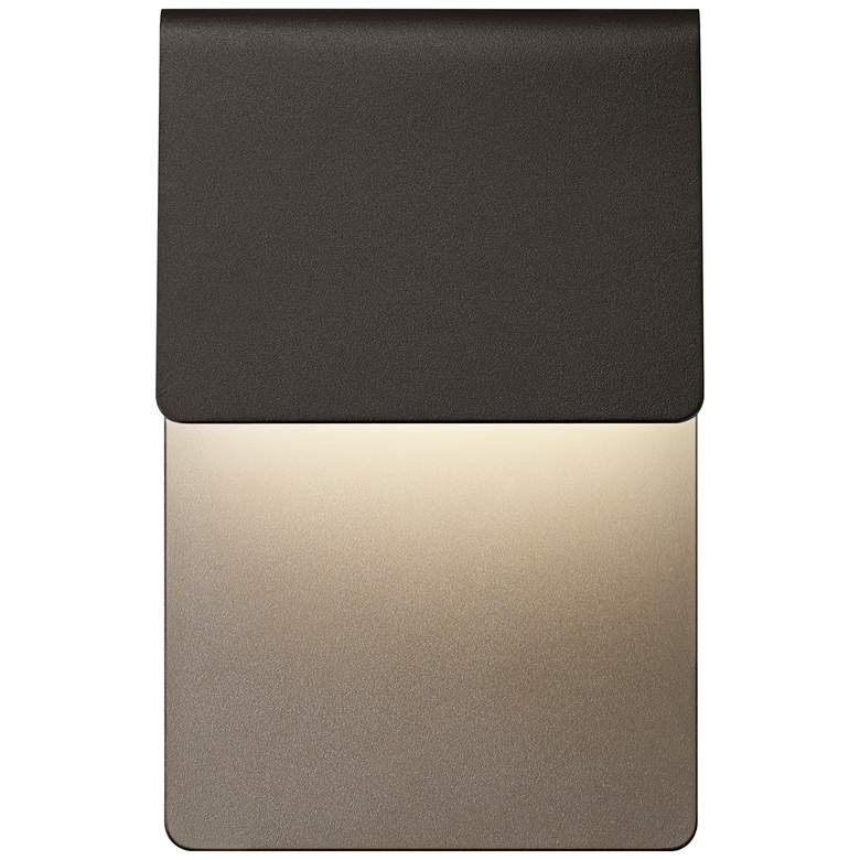 Image 2 Sonneman Ply 11"H Textured Bronze LED Outdoor Wall Light more views
