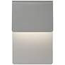 Sonneman Ply 11"H Textured Gray LED Outdoor Wall Light