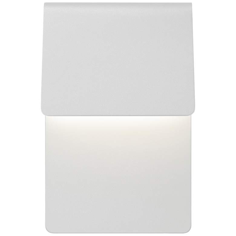 Image 2 Sonneman Ply 11"H Textured White LED Outdoor Wall Light more views