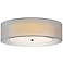 Sonneman Puri 22"W Satin Nickel Fluorescent Ceiling Light