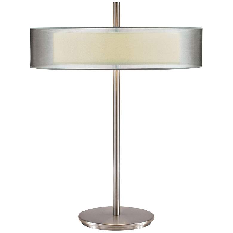 Image 1 Sonneman Puri Satin Nickel Table Lamp