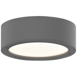 Sonneman REALS 5&quot;W Textured Gray LED Outdoor Ceiling Light