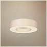Sonneman Ring Shade 22"W Satin White LED Pendant Light