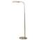 Sonneman Satin Nickel Tenda Pharmacy Adjustable Floor Lamp