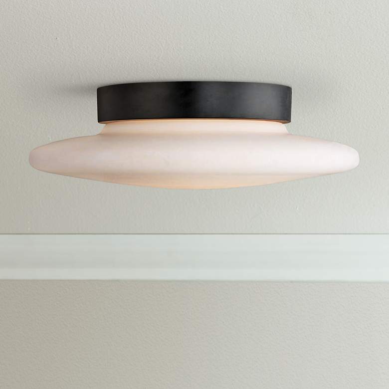 Image 1 Sonneman Saturn 14” Surface Ceiling Light Fixture
