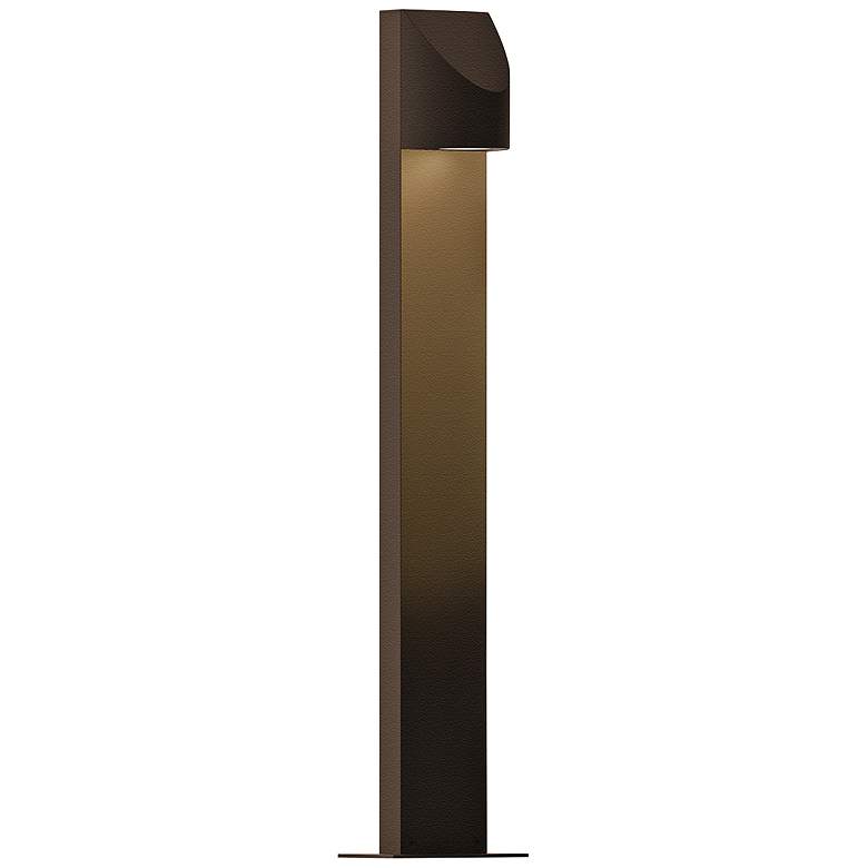Image 1 Sonneman Shear 28"H Textured Bronze LED Landscape Path Light