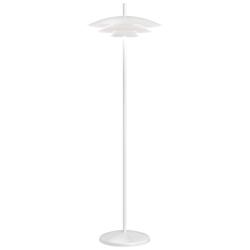Sonneman Shells 56&quot; High Satin White Modern LED Floor Lamp