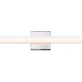 Sonneman Sq-Bar 18&quot; Wide Polished Chrome LED Bath Light