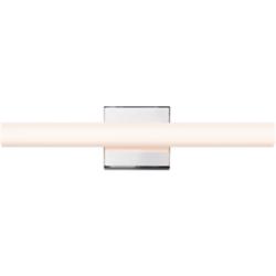 Sonneman Sq-Bar 18&quot; Wide Polished Chrome LED Bath Light
