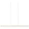 Sonneman Stiletto 44 1/4"W Satin White LED Linear Pendant