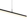 Sonneman Stiletto 59 1/2" Wide Black LED Kitchen Island Light Pendant