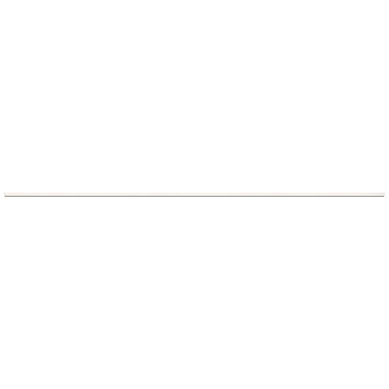 Image 1 Sonneman Stiletto Lungo 95"W Satin Black LED Bath Light