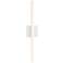 Sonneman Stix 24 3/4" High Satin White LED Wall Sconce