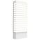 Sonneman Tawa™ 21" High White LED Outdoor Wall Light