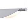 2_Sonneman Tela 78 3/4" Wide Dove Gray LED Island Pendant Light more views