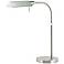 Sonneman Tenda Satin Nickel Pharmacy Desk Lamp