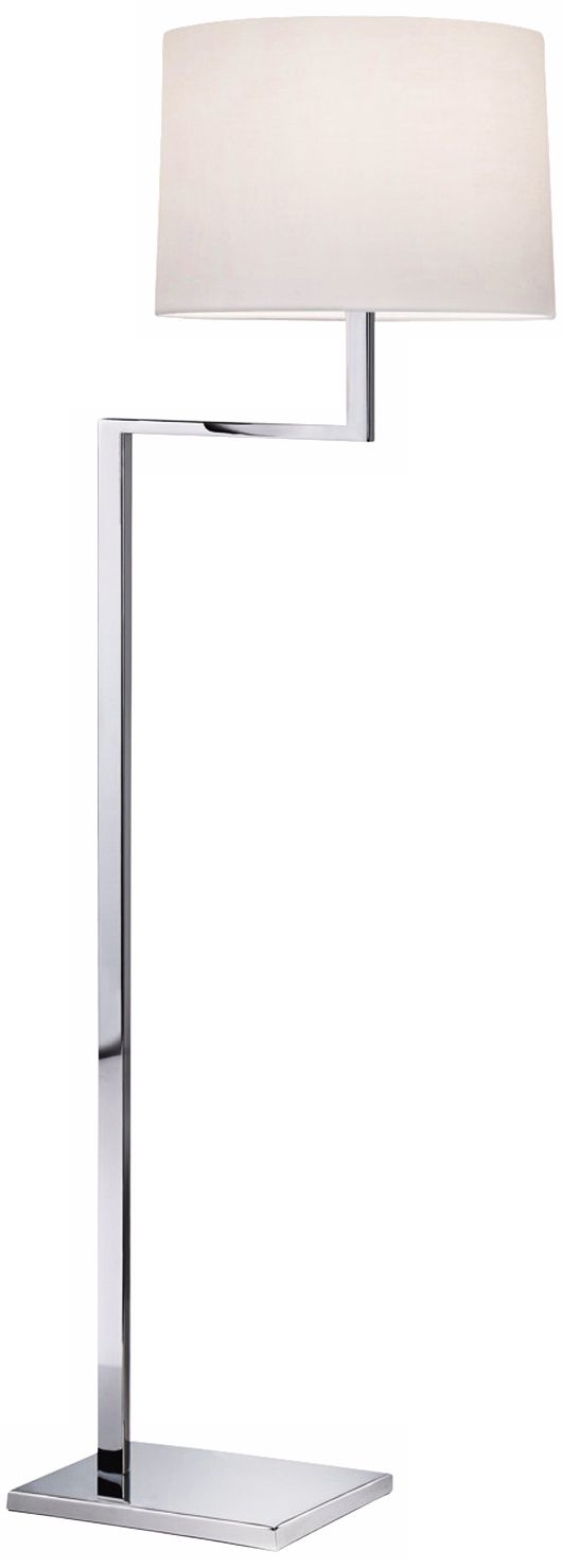 Sonneman Thick-Thin Collection Polished Chrome Floor Lamp