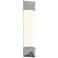 Sonneman Triform 24"H Textured White LED Outdoor Wall Light