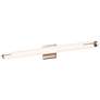1_Sonneman Tubo Slim 33 1/2" Wide Satin Nickel LED Bath Light