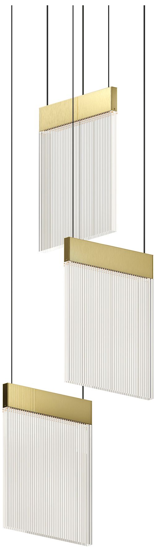 Sonneman V Panels Gold Collection