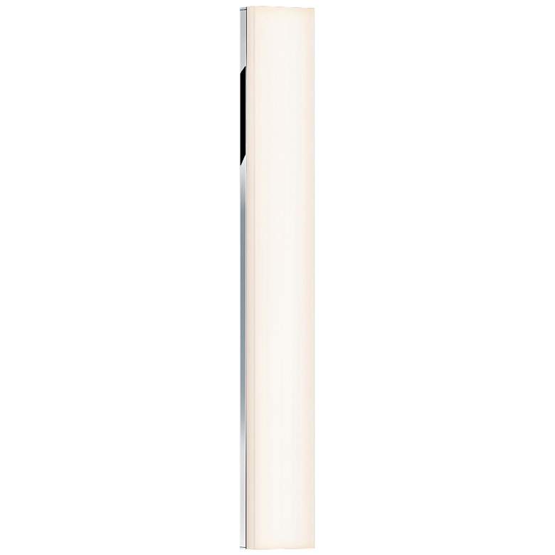 Image 1 Sonneman Vanity Wide 24"W Chrome Compact LED Bath Light
