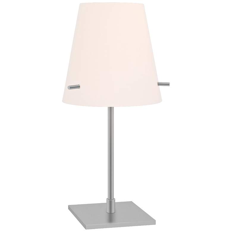 Image 1 Sonneman Vogue Satin Aluminum Table Lamp