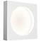 Sonneman Vuoto 10" High Satin White LED Wall Sconce