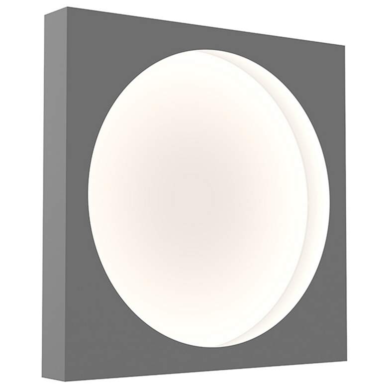 Image 1 Sonneman Vuoto 15" High Dove Gray LED Wall Sconce