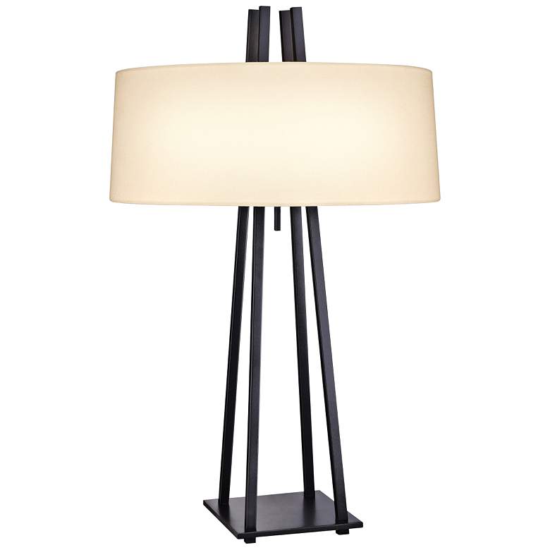 Image 1 Sonneman West 12th Anthracite Table Lamp