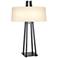 Sonneman West 12th Anthracite Table Lamp