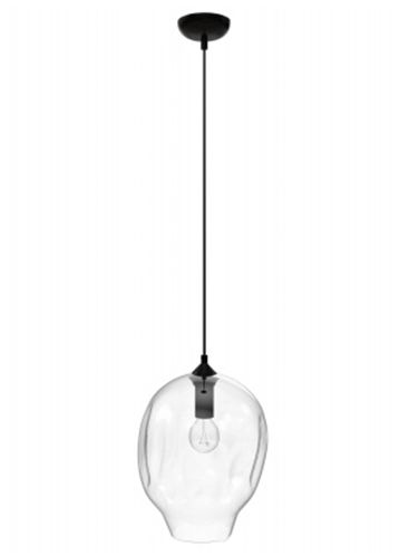 Image 2 Sonoma 1-Light 10"W Globe Pendant in Dark Bronze/Clear Glass more views