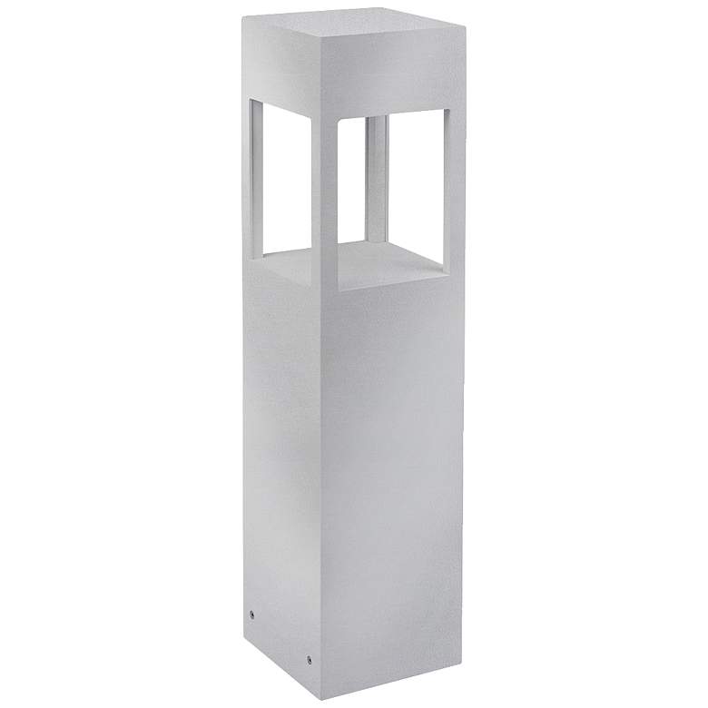 Image 1 Sonoma 24" High Brushed Nickel LED Landscape Bollard Light