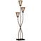 Sonoma 3-Light Tree Floor Lamp with Mica Shades