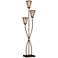 Sonoma 3-Light Tree Floor Lamp with Mica Shades