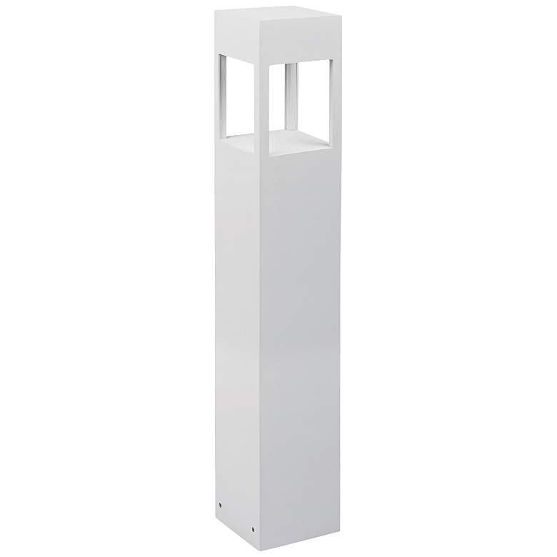 Image 1 Sonoma 36" High White Square LED Landscape Bollard Light