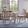Thumbnail1 of Sonoma Gray Milky Fabric Dining Side Chairs Set of 2