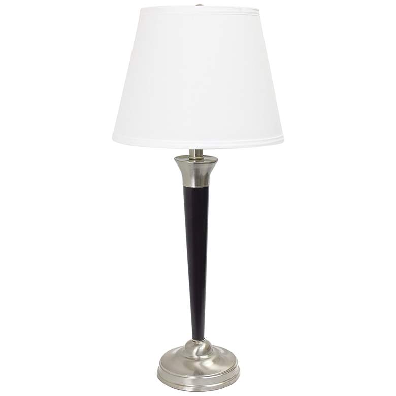 Image 6 Sonoma Malbec Black Nickel 3-Piece Floor and Table Lamp Set more views