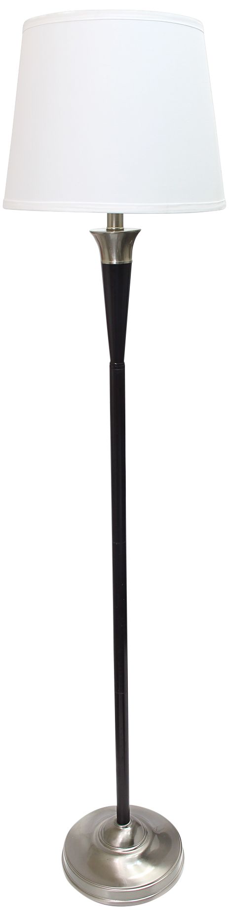 Sonoma Malbec Black Nickel 3-Piece Floor and Table Lamp Set