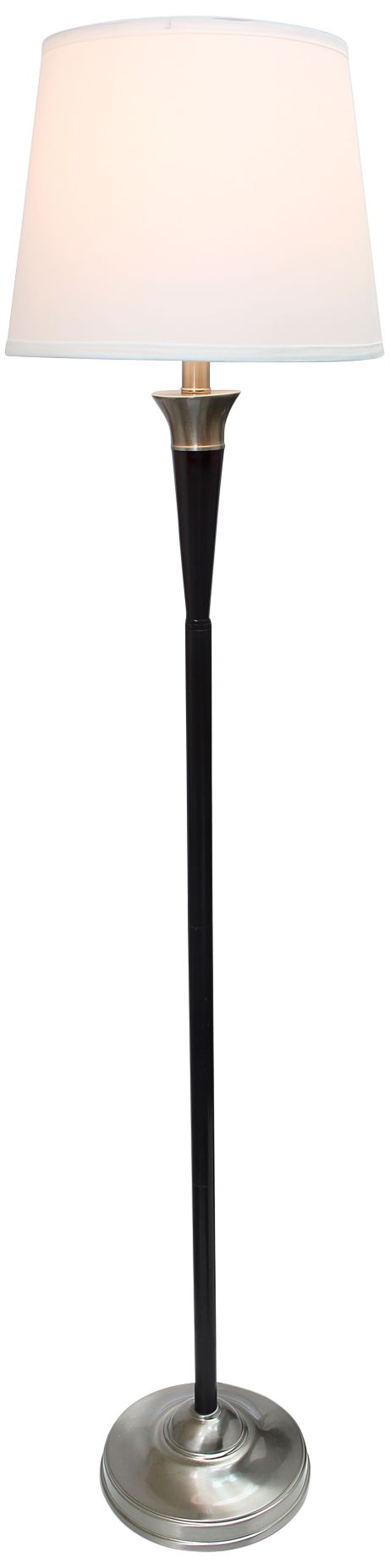 Sonoma Malbec Black Nickel 3-Piece Floor and Table Lamp Set