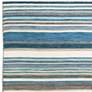 Thumbnail2 of Sonoma Malibu Stripe 625804 3'6"x 5'6" Blue Outdoor Area more views