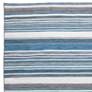 Thumbnail2 of Sonoma Malibu Stripe 625804 7'6"x 9'6" Blue Outdoor Area more views