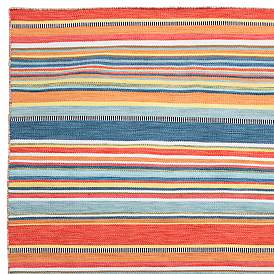 Image2 of Sonoma Malibu Stripe 625814 8'3"x11'6" Orange Outdoor Rug more views