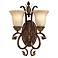 Sonoma Valley 20"H 2-Light Aged Tortoise Shell Wall Sconce