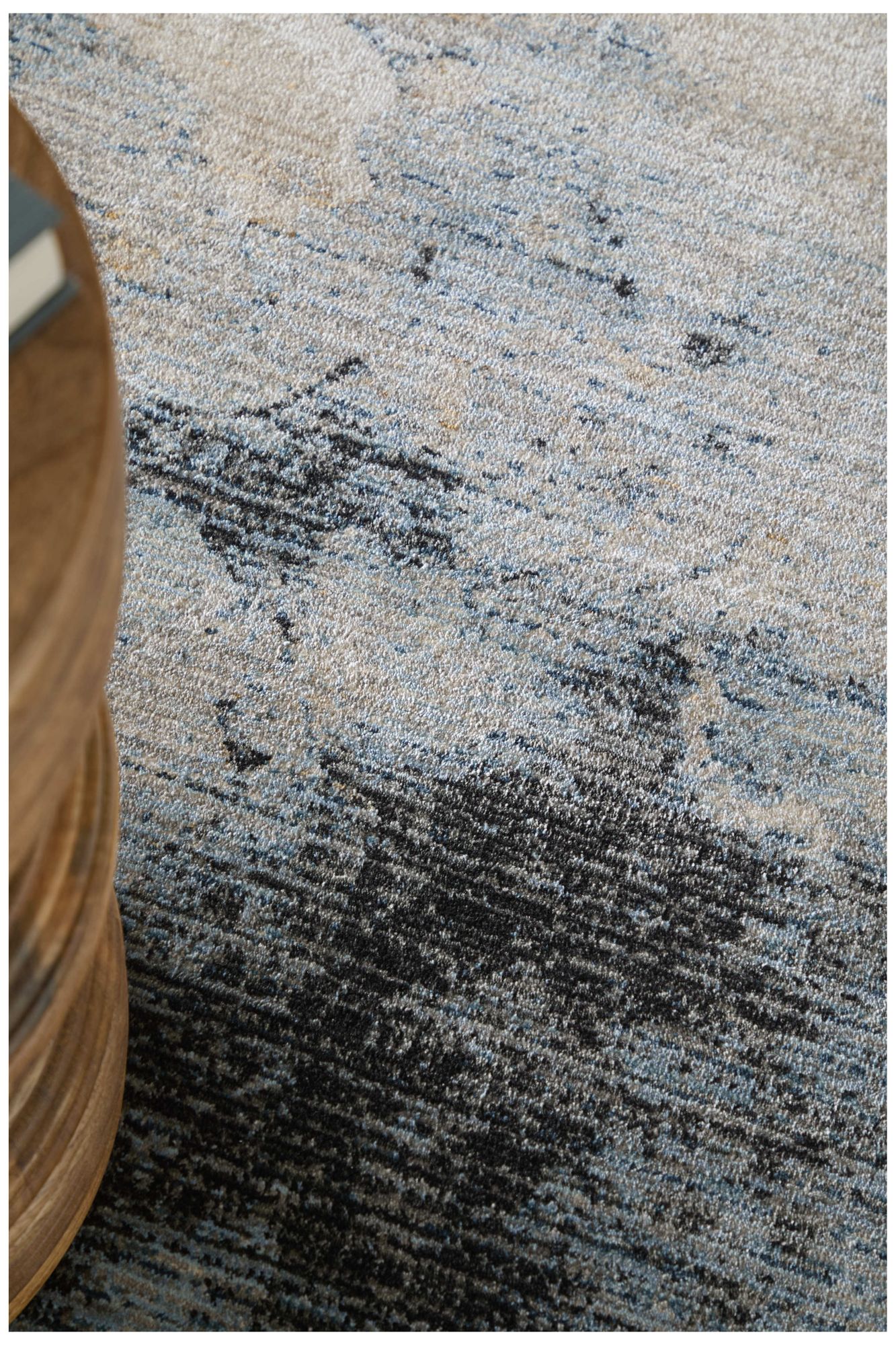 Image 2 Sonora Abstract Indoor Blue Area Rug 39U9F 5' x 7'-6" more views
