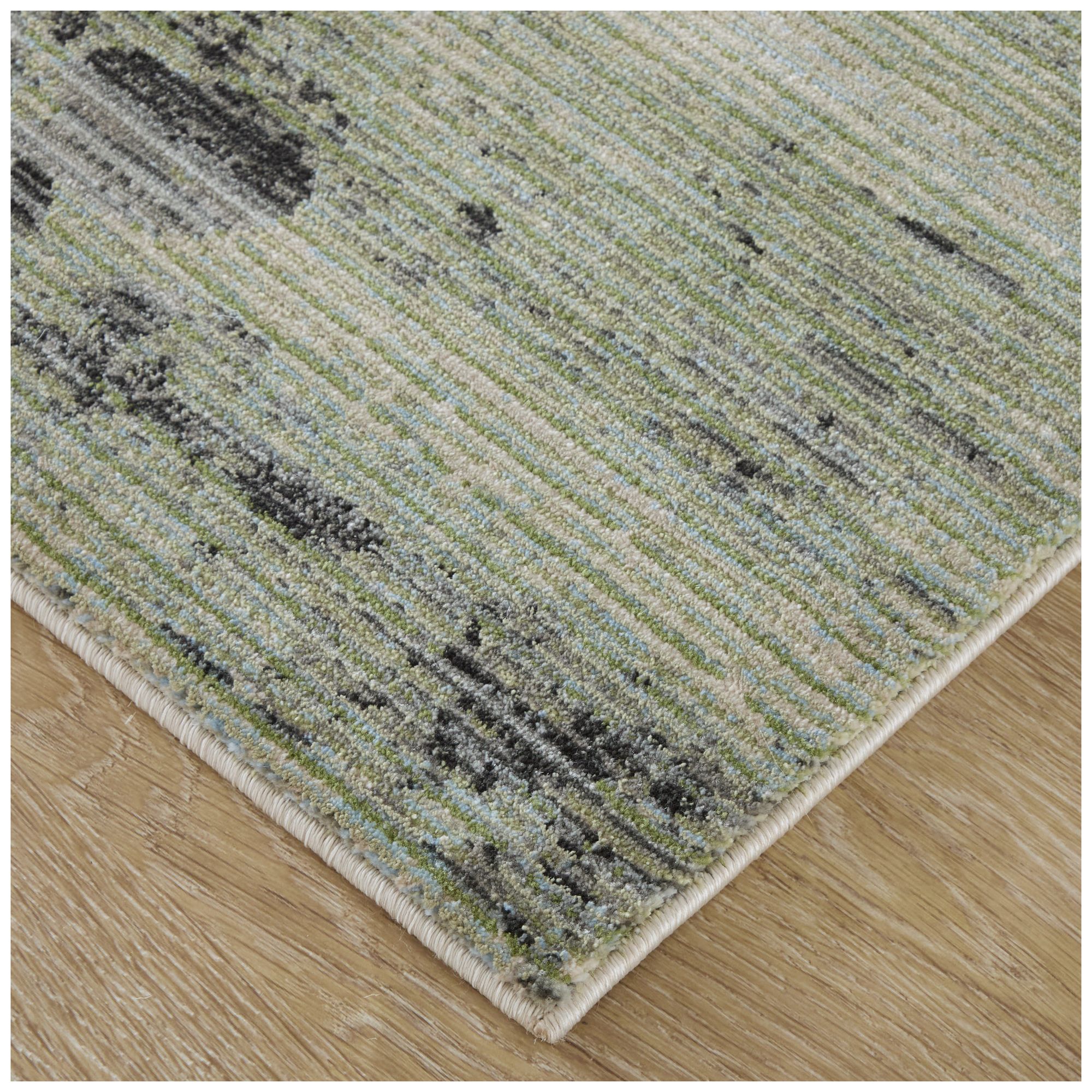 Image 3 Sonora Abstract Indoor Green Area Rug 39U9F 2' x 3' more views