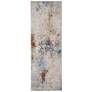 Sonora Abstract Indoor Ivory Area Rug 39NUF 2'-6" x 7'-3"