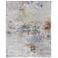 Sonora Abstract Indoor Ivory Area Rug 39NUF 5' x 7'-6"