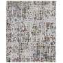 Sonora Abstract Indoor Ivory Area Rug 39NVF 5' x 7'-6"