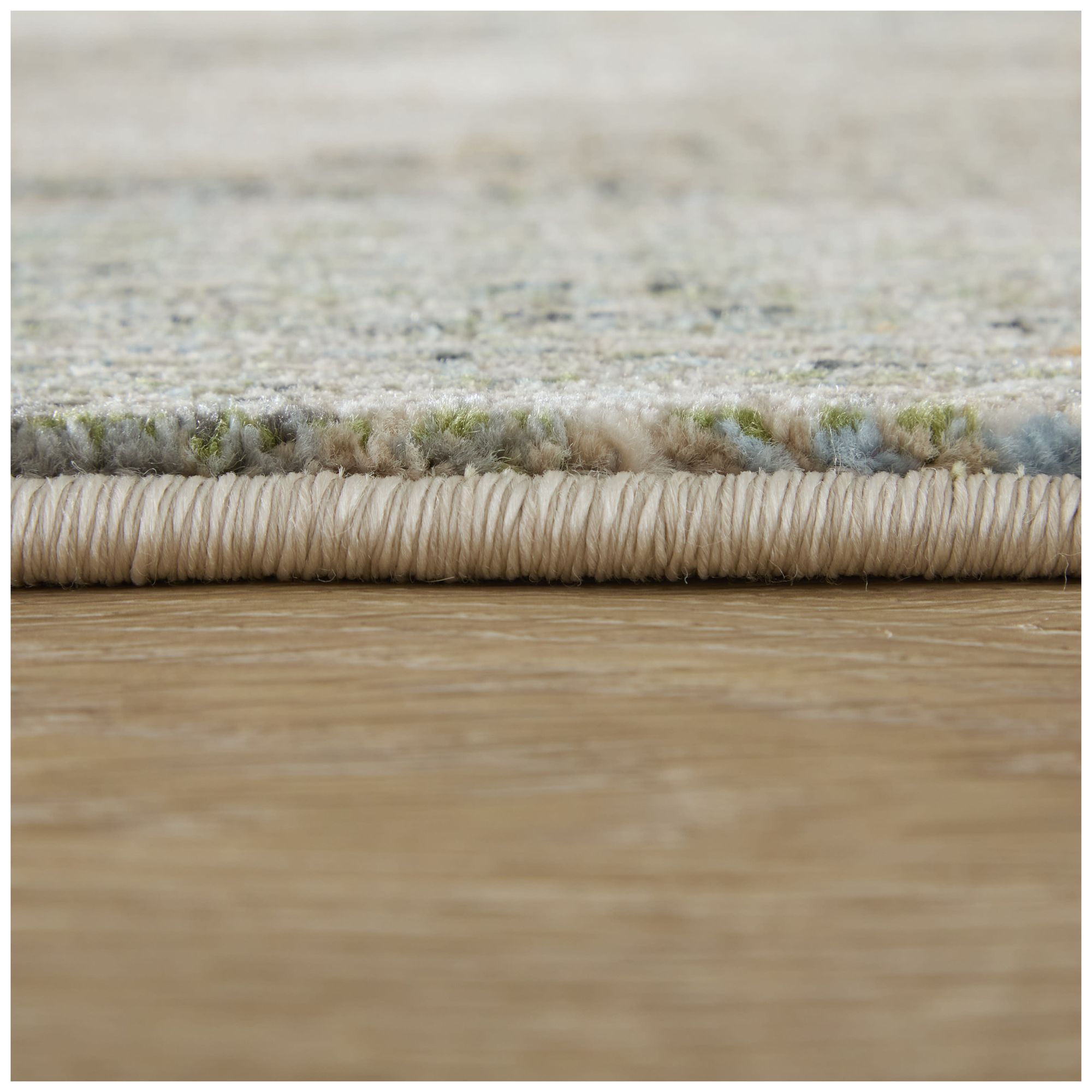 Sonora Abstract Indoor Taupe Area Rug 39UBF 2' x 3'