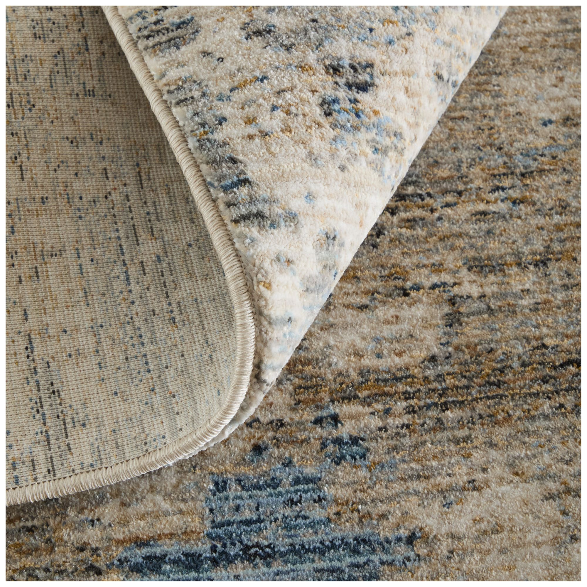 Image 7 Sonora Abstract Indoor Taupe Area Rug 39UBF 6'-7" x 9'-6" more views